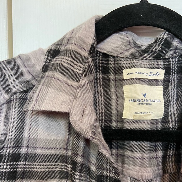 American Eagle Plaid Flannel - Picture 3 of 5